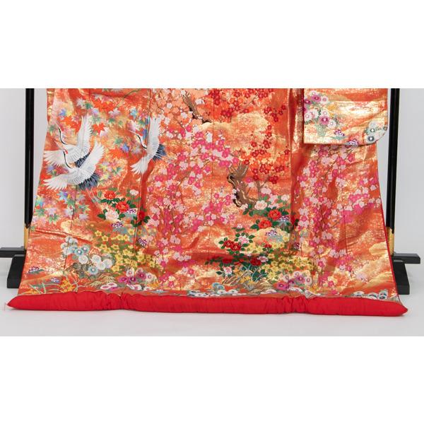花嫁さんの打掛 オレンジ金地 奥入瀬の雅 26438＃ : あざらし堂ヤフー 