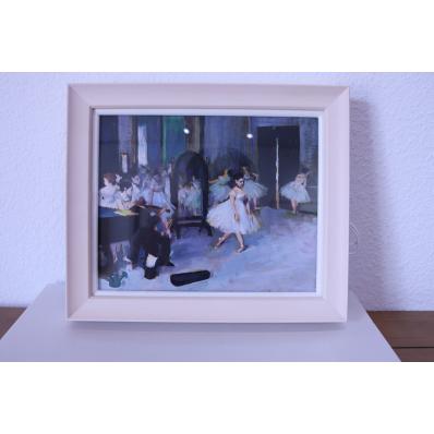 【書きうつす・油画】おどり子 ドガ 楽器、手芸、コレクション-絵画