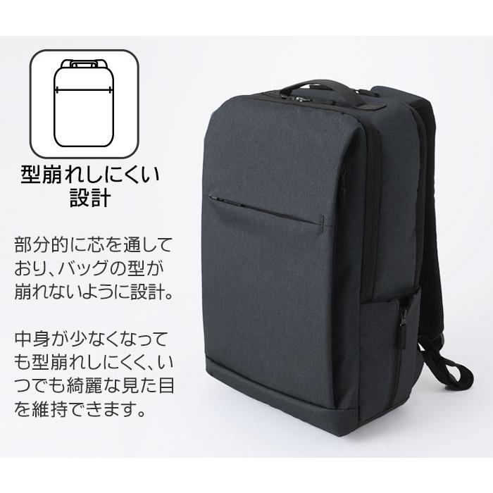 スーツスタイルMARUTOMI リュック バッグ 軽量 NASA ブラック ネイビー