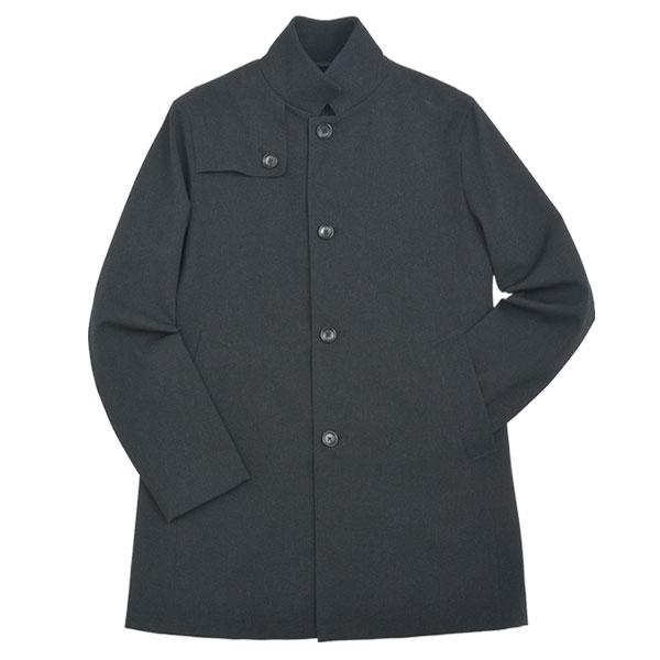 コート ビジネス メンズ アウター スタンドカラーコート 通勤 2枚衿 ハーフコート スーツコート あたたかい 秋冬 | スーツスタイルMARUTOMI | 14