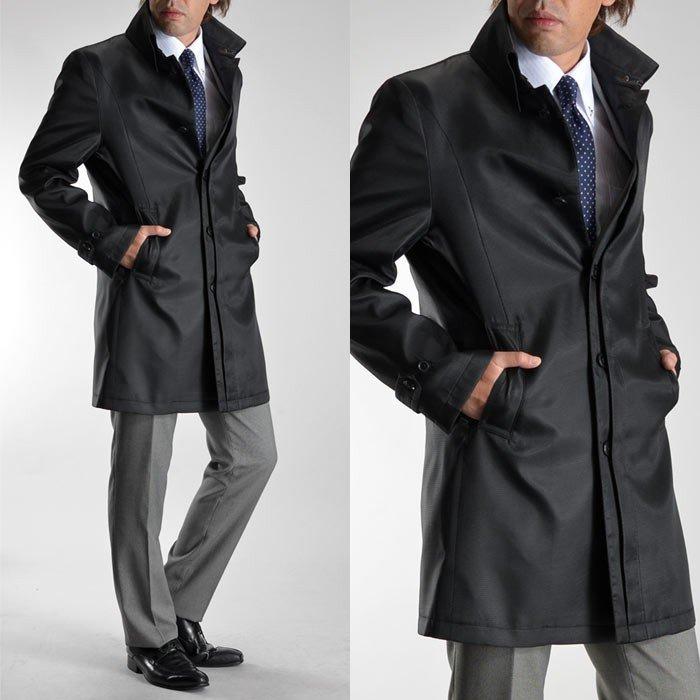 メンズ コート ビジネス ステンカラーコート ボンディング素材 秋冬春 スリーシーズン おしゃれ 定番 人気 Cb78 Suit Story 通販 Yahoo ショッピング