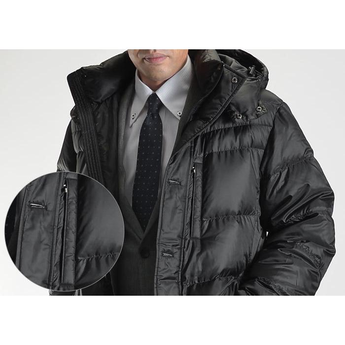 ダウンコート メンズ ロングダウンコート アウター ダウンジャケット ビジネス カジュアル おしゃれ リアルダウン 軽量 あたたかい 防風 |  | 13