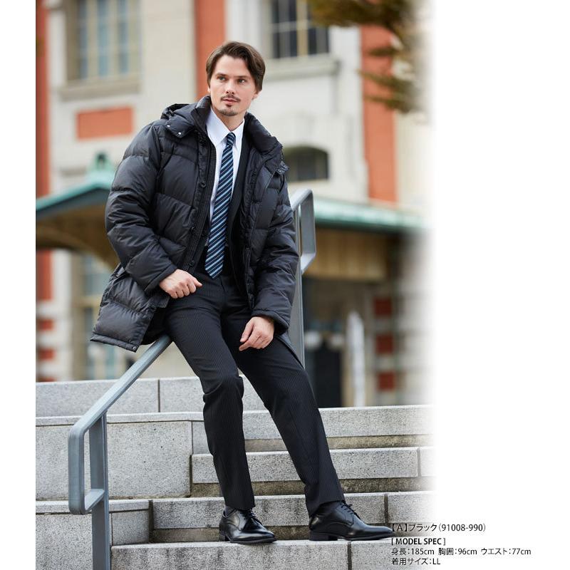 ダウンコート メンズ ロングダウンコート アウター ダウンジャケット
