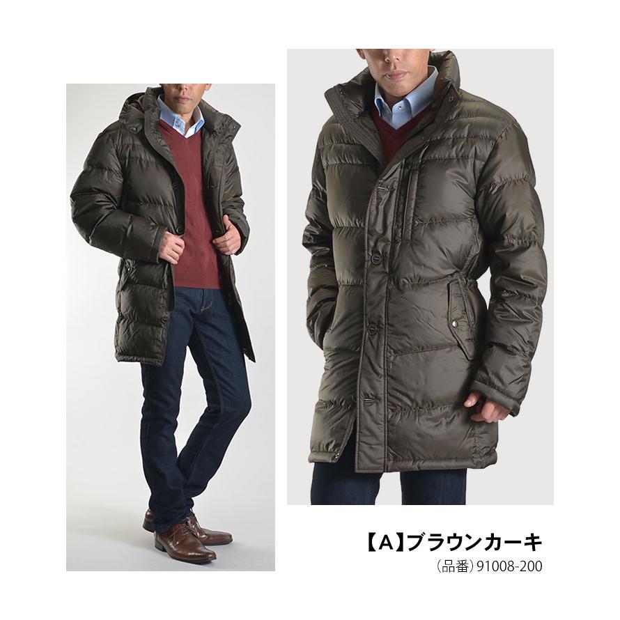 ダウンコート メンズ ロングダウンコート アウター ダウンジャケット ビジネス カジュアル おしゃれ リアルダウン 軽量 あたたかい 防風 |  | 11