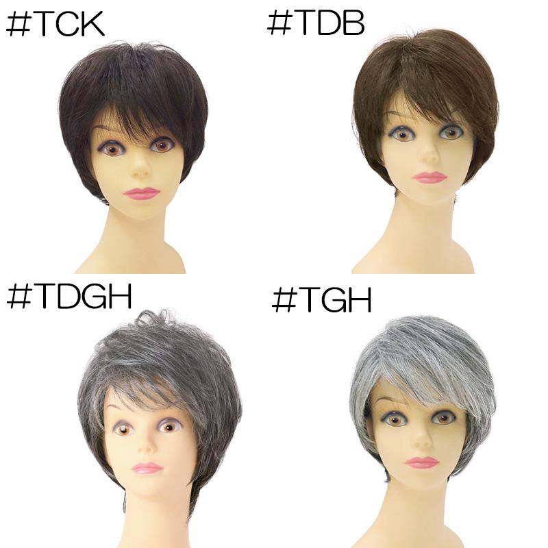 ウィッグ ミセス シニア フル ミニマムショート カツラ ウイッグ 自然