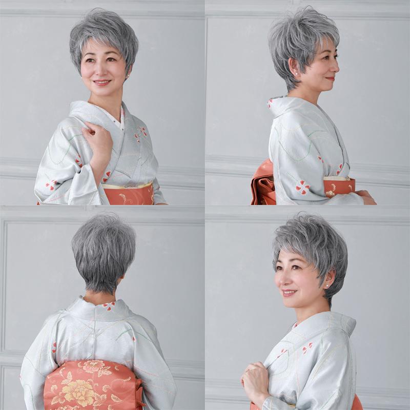 ウィッグ ミセス シニア ミニマムショート カツラ 女性 ウイッグ ウィッグ ミセス シニア ミニマムショート カツラ 女性 ウイッグ