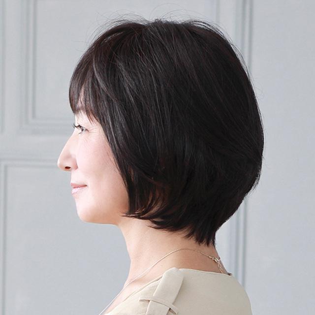 ウィッグ 女性 かぶるだけ ネオクラッシクボブ ミセスウィッグ ボブ  