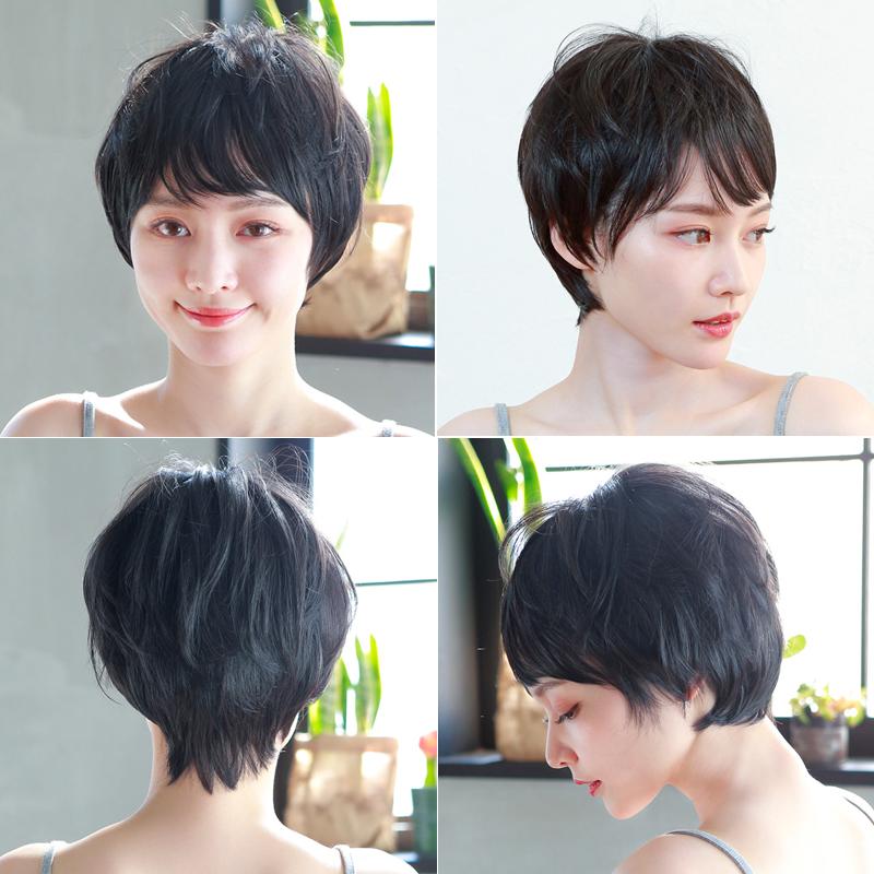 医療用ウィッグ 帽子ウィッグ ショート 女性 かぶるだけ 帽子付き カツラ 女性 かつら 白髪 ミセス シニア 脱毛 薄毛 60代 70代 高齢者の画像