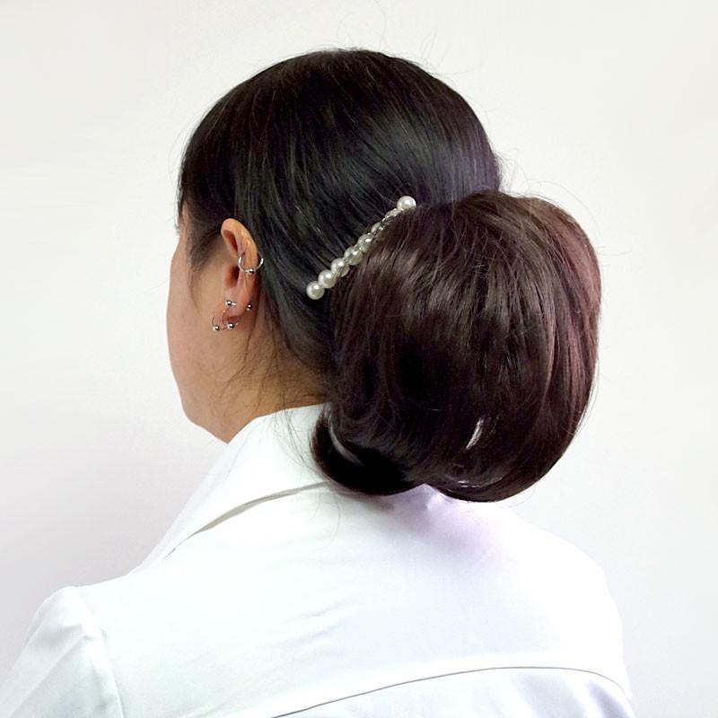 ウィッグ つけ毛 レディース バレッタ 浴衣 和装 着物 部分ウィッグ 和装ウィッグ ヘアピース ポニーテール まとめ髪 トップアップ Po 1025 ウィッグと和装つけ毛のアゼリア 通販 Yahoo ショッピング