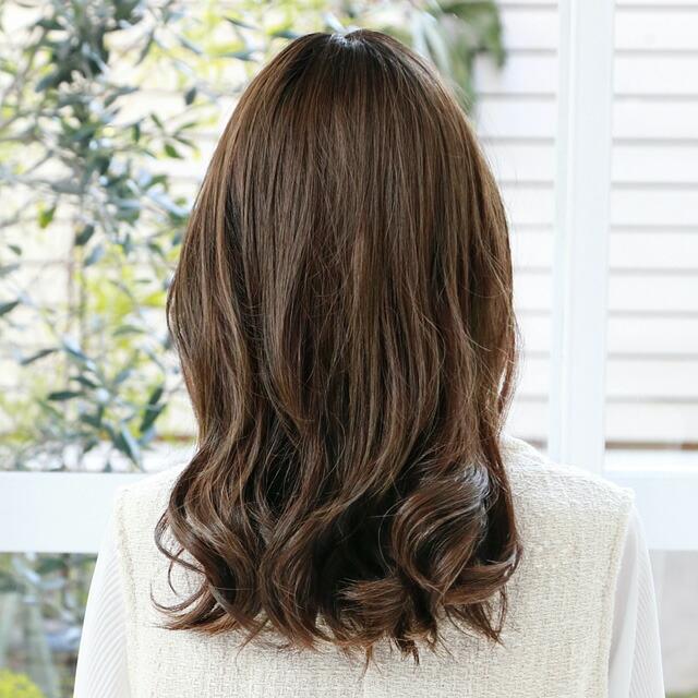 部分 ウィッグ 白髪隠し 頭頂部 トップ カバー ヘアピース ロング つけ髪 つけ毛 女性 カツラ 白髪かくし 薄毛隠し 50代 60代 母の日 |  | 11