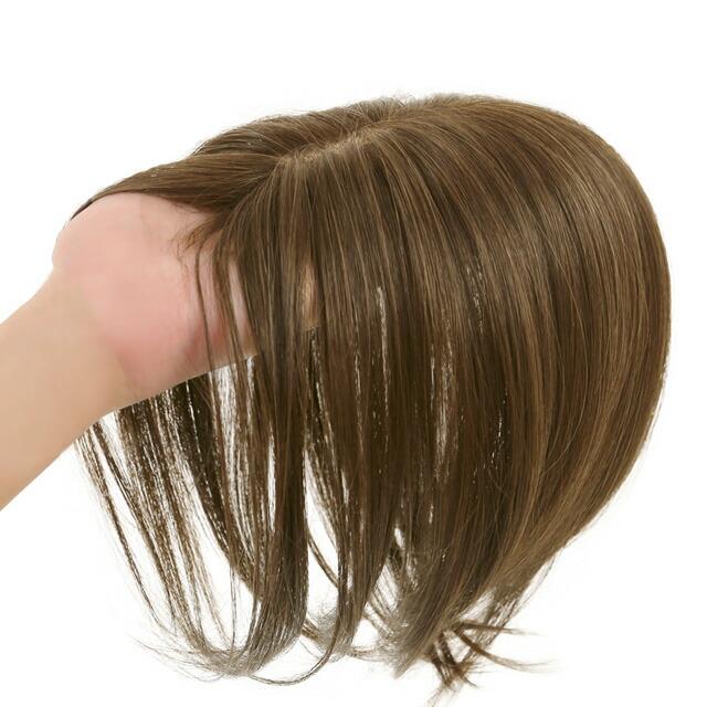 ウィッグ 部分 白髪隠し 頭頂部 女性 かつら カツラ トップ カバー ヘアピース ロング つけ髪 白髪かくし 薄毛隠し つむじ 自然 60代 母の日 |  | 08