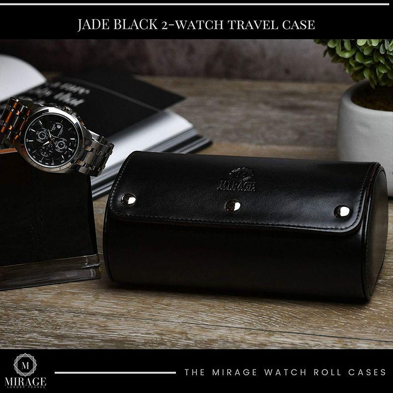 男性用腕時計ケース - 腕時計ロールトラベルケース 収納オーガナイザー