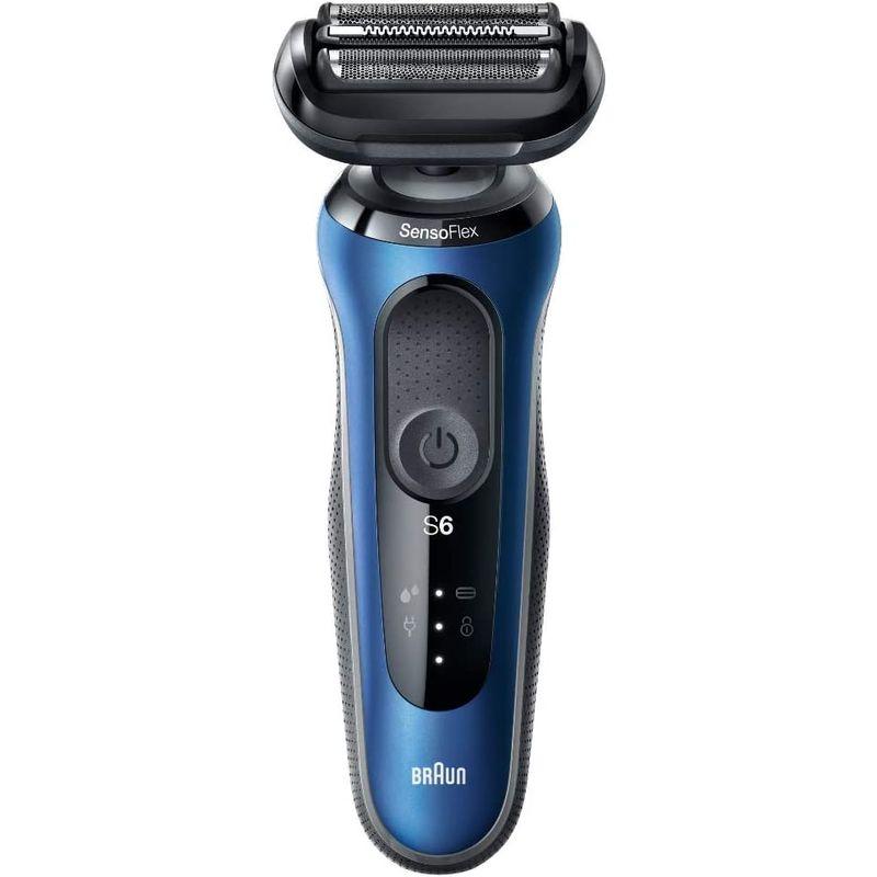 ブラウン メンズシェーバー(ブルー)BRAUN Series6(シリーズ6)3枚刃 60-B4000CS|メンズシェーバー ブラウン メンズシェーバー(ブルー)BRAUN Series6(シリーズ6)3枚刃 60-B4000CS|メンズシェーバー