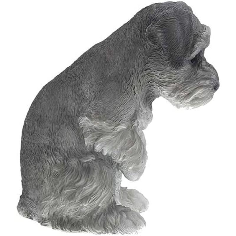 特価】リアルすぎてドキッとするほど本物そっくりな犬のガーデンオーナメント おじぎポーズ シュナウザー ワンちゃん好きな人へのプレゼント オブジェ 婚礼 リアルすぎてドキッとするほど本物そっくりな犬のガーデンオーナメント チワワ 子犬 ワンちゃん好きな人へのプレゼント オブジェ 置物 エンプレットベール