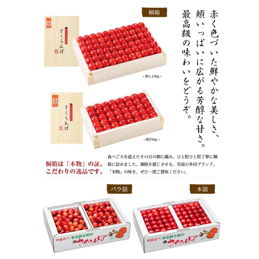 さくらんぼ 紅秀峰 2-3L玉 700g 桐箱 山形 特秀 2026 山形県産 サクランボ 特選 手詰め お中元 ギフト 贈り物 贈答 化粧箱入 厳選 送料無料_10