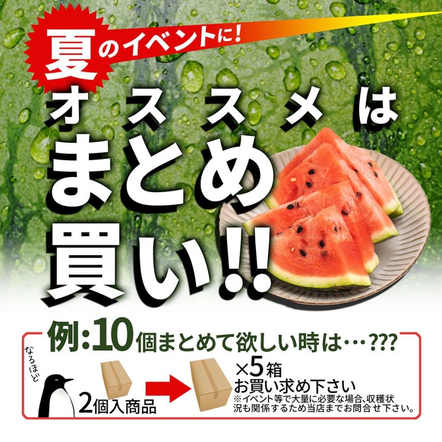 すいか 訳あり 2Lから3L 6.8kgから8kg前後 2玉 尾花沢産 スイカ ご家庭用 自家用 甘い シャリシャリ 送料無料 遠方送料加算 |  | 09