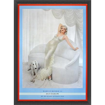 Marilyn Monroe as Jean Harlow 1958年（リチャード アベドン