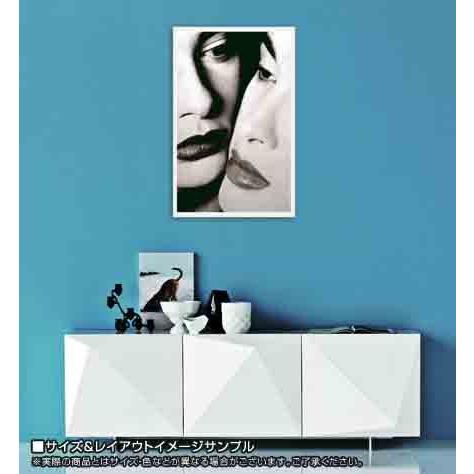 額装品⁄ブルー 2⁄黒田 アキ⁄アート⁄ポスター⁄インテリア 額装品 額装済