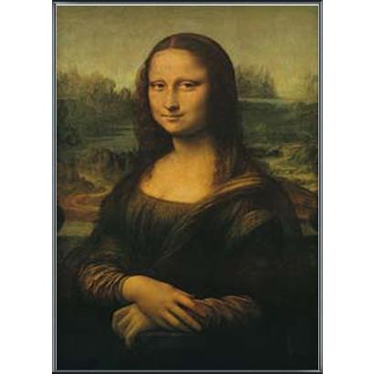ポスター アート 額装済/30%OFF/モナリザ（レオナルド ダ ヴィンチ）