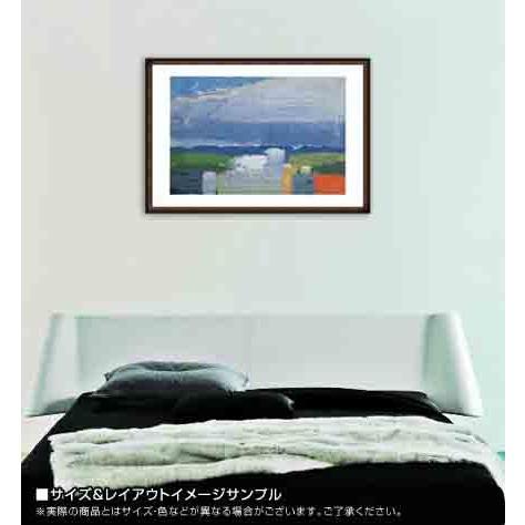 NOON LANDSCAPE（ニコラ ド スタール ） 額装品 ウッドハイグレード