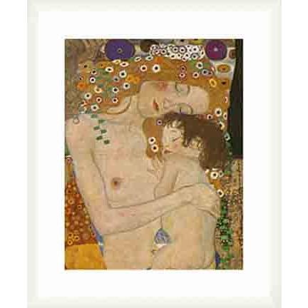 パネル グスタフ 母と子 クリムトファブリック 0 絵画 名画 グスタフ 