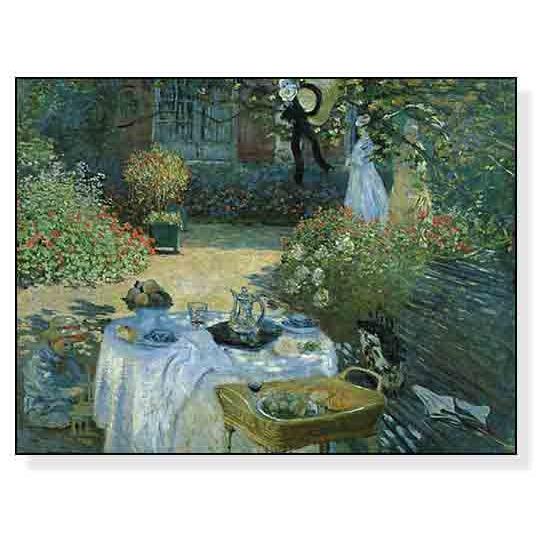 額装品/Le Dejeuner 1873/クロード モネ/アート/ポスター/インテリア