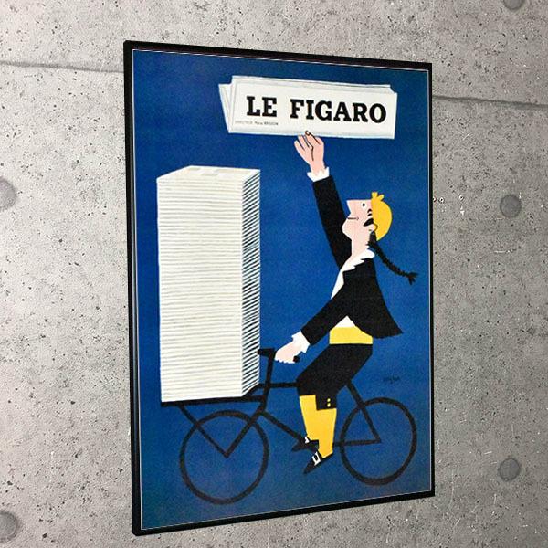 特別額装品/レイモン・サヴィニャック/Le Figaro : azポスター - 通販