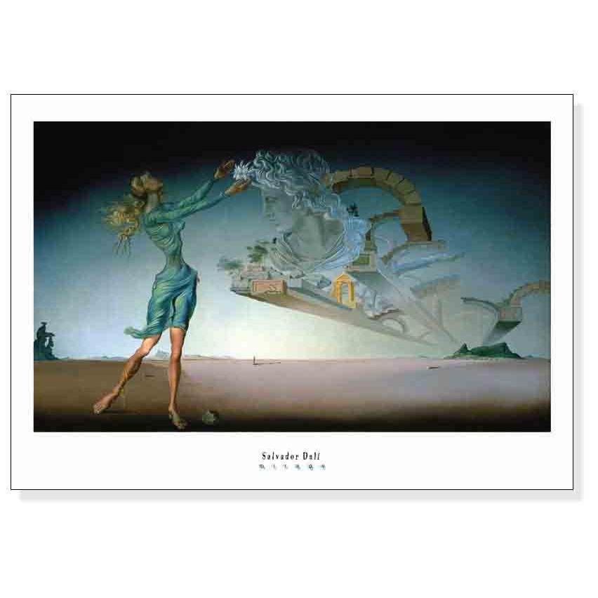 額装品Hallucinogenic Toreador/サルバドールダリ/ポスター 額装品/Hallucinogenic Toreador/ダリ/ポスター