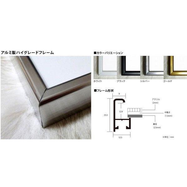 ポスター アート ムーンライズ（アンセル アダムス） 額装品 アルミ製