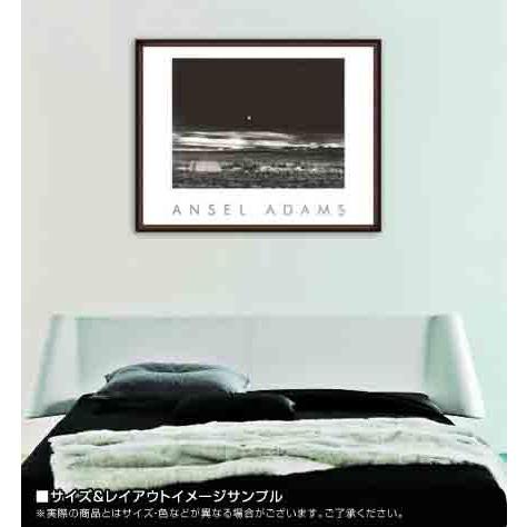 アンセルアダムス　額装品 ポスター アート ムーンライズ（アンセル アダムス） 額装品