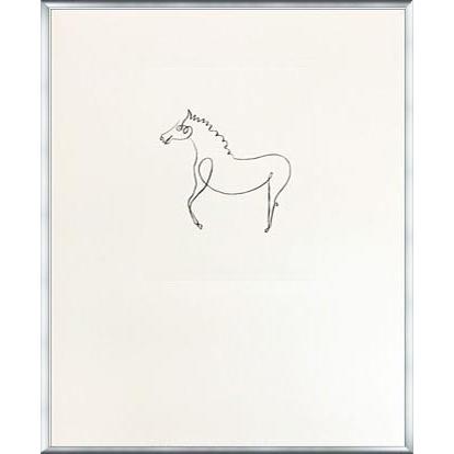 The hose(馬）（パブロ ピカソ） 額装品 : azポスター - 通販