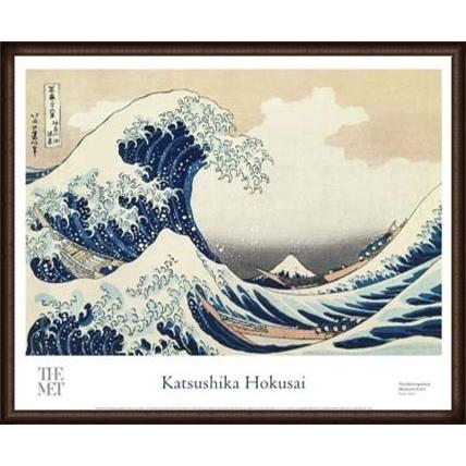 The Great Wave 富嶽三十六景・神奈川沖波裏（ホクサイ） 額装品