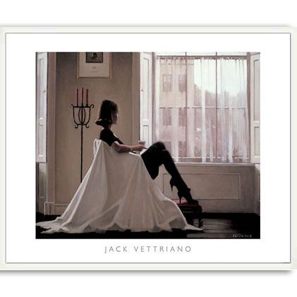 ポスター アート In Thoughts of You（ベトリアーノ） 額装品 ウッドベーシックフレーム