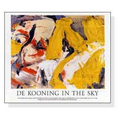 額装品/ウーマン5/ウィリアム デ クーニング/アートポスター