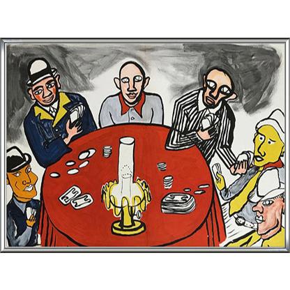 table card（アレクサンダー カルダー） 額装品 アルミ製ハイグレード 