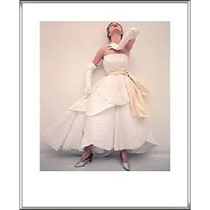 ポスター アート British Vogue May 1950（ヴォーグ） 額装品 アルミ製 