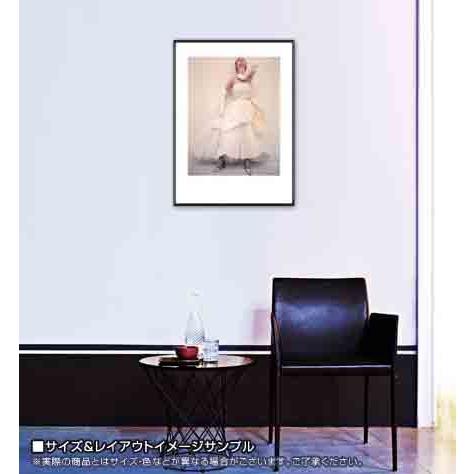 ポスター アート British Vogue May 1950（ヴォーグ） 額装品 アルミ製 