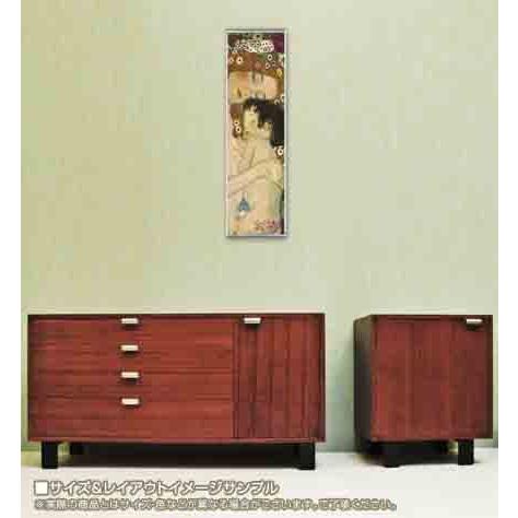 母と子-DETAIL（グスタフ クリムト） 額装品 アルミ製ベーシック