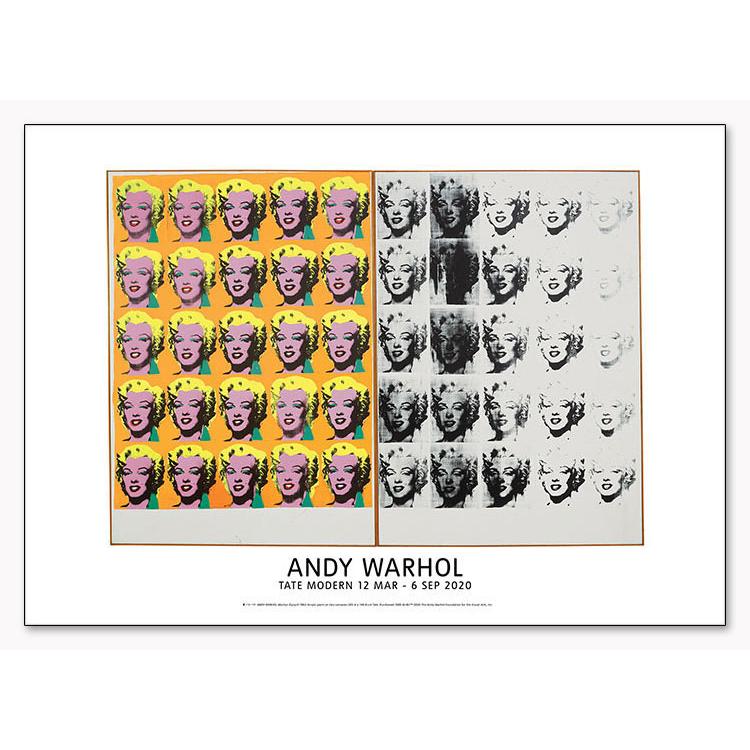 Marilyn Diptych 1962 exhibition（アンディ ウォーホル） 額装品