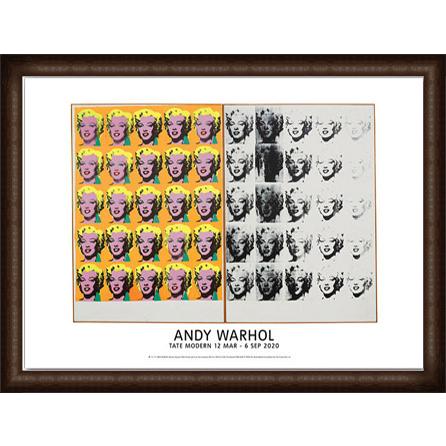 Marilyn Diptych 1962 exhibition（アンディ ウォーホル） 額装品