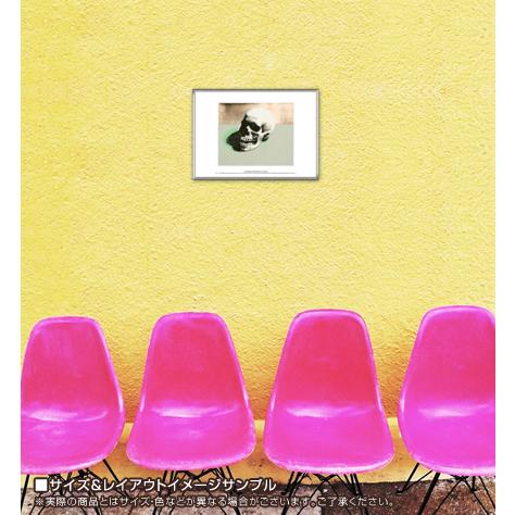 Skull (white) 1976 exhibition（アンディ ウォーホル） 額装品 アルミ