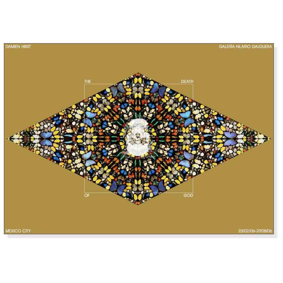 額装済/The Death of God（ダミアン ハースト）/アートポスター The Death of God（ダミアン ハースト）アートポスター 額装済｜額装済