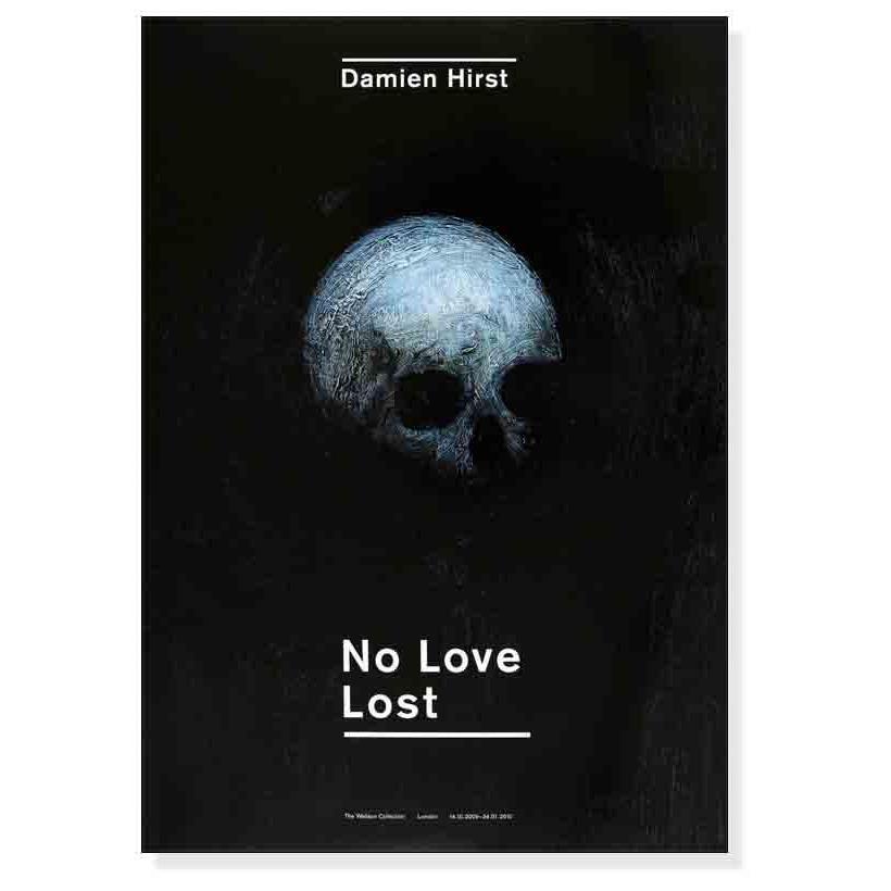 ポスター アート Love Lost ing Skull（ダミアン ハースト） 額装品