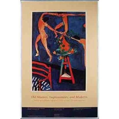 ポスター アート Nasturtiums and The Dance、 1912（アンリ マティス） 額装品 アルミ製ベーシックフレーム｜aziz