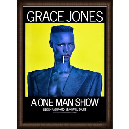 グレイス・ジョーンズ（ジャン ポール グード） 額装品 ウッドハイグレードフレーム