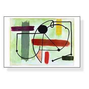 Joan Miro ジョアンミロ ポスター アルミ額装 Female Torso（ジョアン ミロ） 額装品 アルミ製ハイグレードフレーム