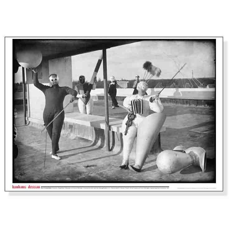 額装済/Pantomine /Nr. 45/バウハウス Pantomine (Nr. 45)（バウハウス） 額装品 ウッドベーシックフレーム