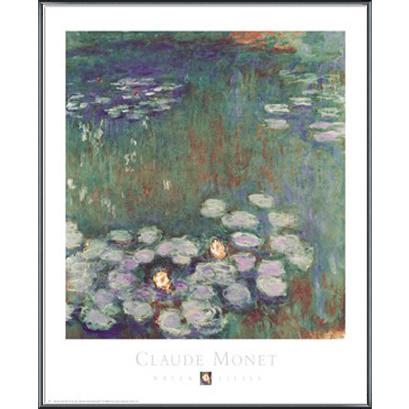 Water Lilies（クロード モネ） 額装品 アルミ製ベーシックフレーム