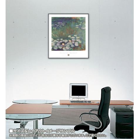 Water Lilies（クロード モネ） 額装品 アルミ製ベーシックフレーム