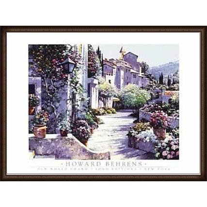 Old World Charm（ハワード バーレンズ） 額装品 ウッドハイグレードフレーム